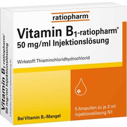 Vitamin-B1-ratiopharm® 50 mg/ml Injektionslösung Ampullen
