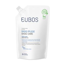 EUBOS Basis Pflege Creme-Ölbad Nachfüllbeutel für trockene Haut & intensive Pflege
