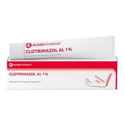 Clotrimazol AL 1% bei Fußpilz