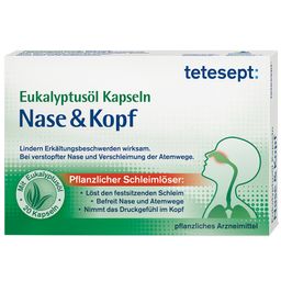 tetesept® Eukalyptusöl Kapseln Nase & Kopf
