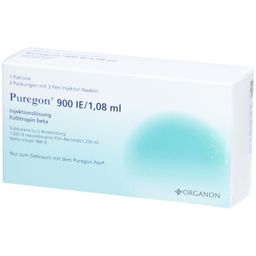 PUREGON 900 I.E./1,08 ml Injekt.-Lsg.i.Pat.+9 Nad.