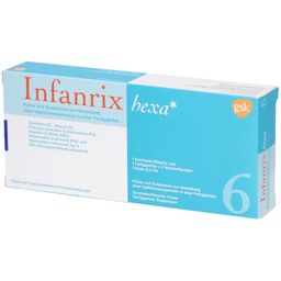 INFANRIX hexa Fertigspr.Plv.u.Susp.z.H.e.Inj.Susp.