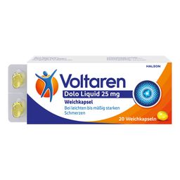 Voltaren Dolo Liquid 25 mg Weichkapseln, gegen Muskelschmerzen