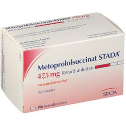Metoprololsuccinat STADA® 47,5 mg Retardtabletten