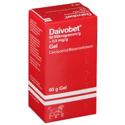 Daivobet® 50 Mikrogramm/g + 0,5 mg/g Gel