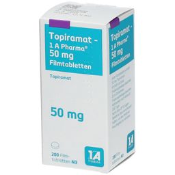 Topiramat 1A Pharma® 50Mg