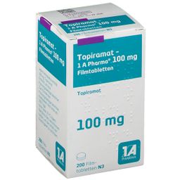 Topiramat 1A Pharma® 100Mg