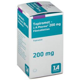 Topiramat - 1 A Pharma® 200 mg
