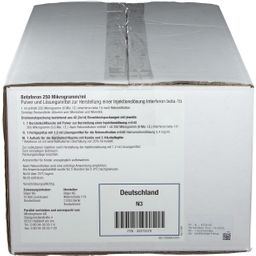 BETAFERON 250 µg/ml 3 Monatsp.P.u.LM z.H.e.Inj.L.