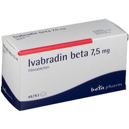 Ivabradin beta 7,5 mg