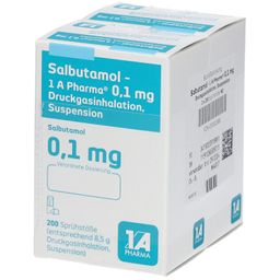 Salbutamol 1A Pharma® 0.1Mg