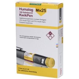 Humalog Mix 25 100 E/ml KwikPen