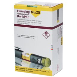 HUMALOG Mix 25 100 E/ml KwikPen Injektionssusp.