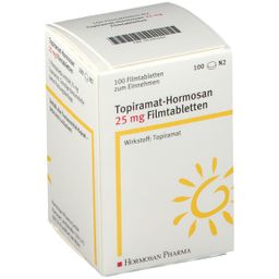 Topiramat Hormosan 25 mg