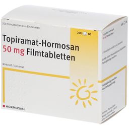 Topiramat Hormosan 50 mg