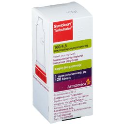 Symbicort Turbuhaler 160/4,5 µg/Dosis 120 ED