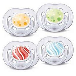 Philips® AVENT Trendige Freeflow Beruhigungssauger 6-18 Monate BPA-frei (Farbe/Motiv nicht wählbar)