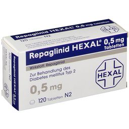 Repaglinid HEXAL® 0,5 mg