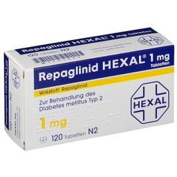 Repaglinid Hexal 1 mg Tabletten
