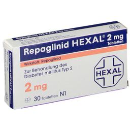 Repaglinid HEXAL® 2 mg