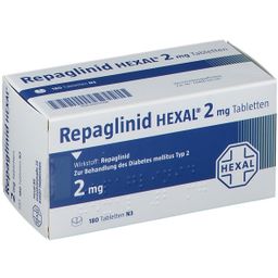 Repaglinid HEXAL® 2 mg