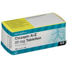 Clozapin AbZ 25 mg