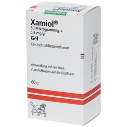 XAMIOL 50 Mikrogramm/g+0,5 mg/g Gel