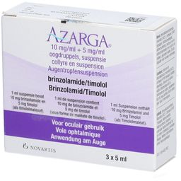 Azarga 10 mg/ml + 5 mg/ml
