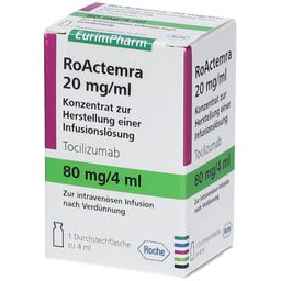 ROACTEMRA 20 mg/ml 80 mg Konz.z.Herst.e.Inf.-Lsg.