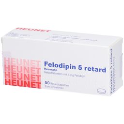 FELODIPIN 5 mg retard Heumann Tabl.Heunet