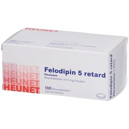 FELODIPIN 5 mg ret.Heumann Tabl.Heunet