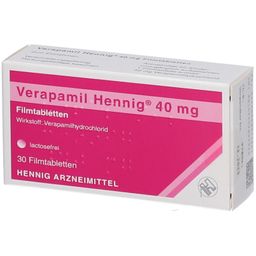 Verapamil Hennig 40 mg