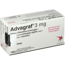 Advagraf® 3 mg
