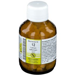 Biochemie Nr. 12 Calcium sulfuricum D12