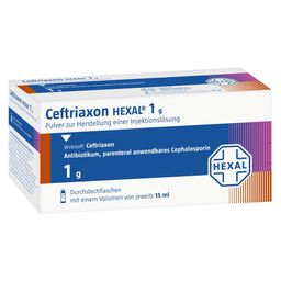 Ceftriaxon HEXAL® 1 g