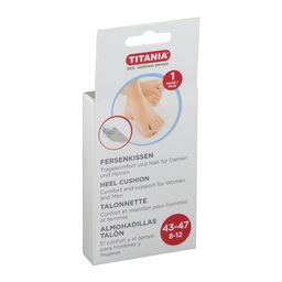 TITANIA® Fersenkissen Schuhgröße 43 - 47