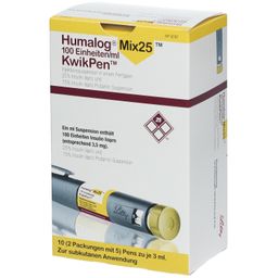 Humalog® Mix25™ 100 Einheiten/ml KwikPen™