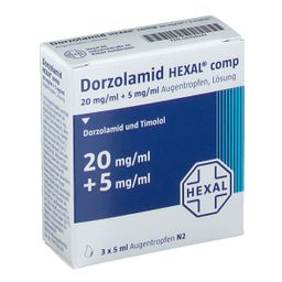 DORZOLAMID HEXAL  Comp Augentropfen