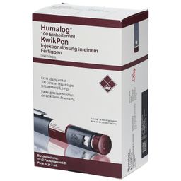 Humalog 100 E/ml KwikPen