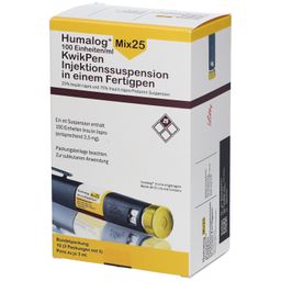 Humalog Mix 25 100 E/ml KwikPen
