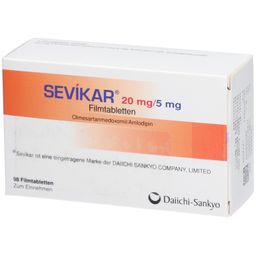 SEVIKAR 20 mg/5 mg Filmtabletten