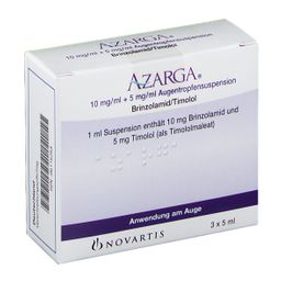 Azarga 10 mg/ml + 5 mg/ml
