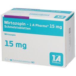 Mirtazapin 1A Pharma® 15Mg