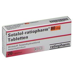Sotalol-ratiopharm® 80 mg
