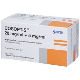 COSOPT-S 20 mg/ml+5 mg/ml Augentr.i.Einzeldosisbe.