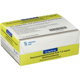 Ropivacainhydrochlorid Kabi 7,5 mg/ml