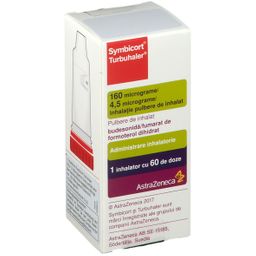 Symbicort Turbuhaler 160/4,5 µg/Dosis 60 ED