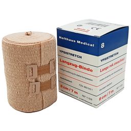YPSISTRETCH Langzug-Binde kräftig 8 cm x 7 m