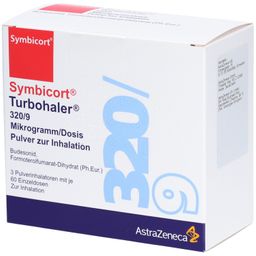 Symbicort Turbohaler 320/9 µg/Dosis 60 ED