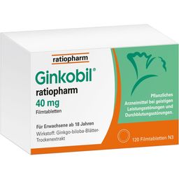 Ginkobil® ratiopharm 40 mg
